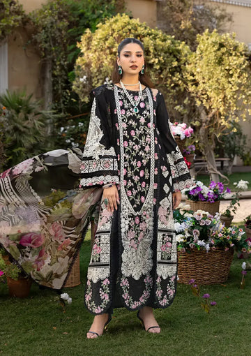 ELM-04 Mahjabeen – Luxury Lawn 2025 (Unstitched 3 Piece)