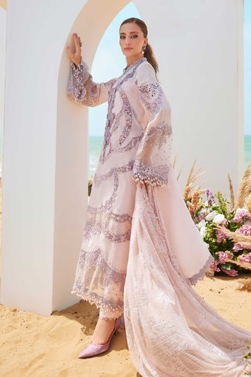Unstitched Eid Lawn 2025 – Embroidered Jacquard 3PC | Code: 25-02