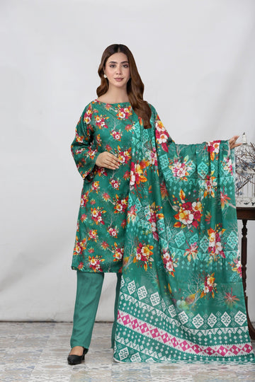 3 Piece Printed Lawn Suit