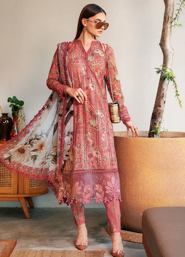 MARIA B Mprints Unstitched Lawn Collection 2025 | Spring Summer | 8A
