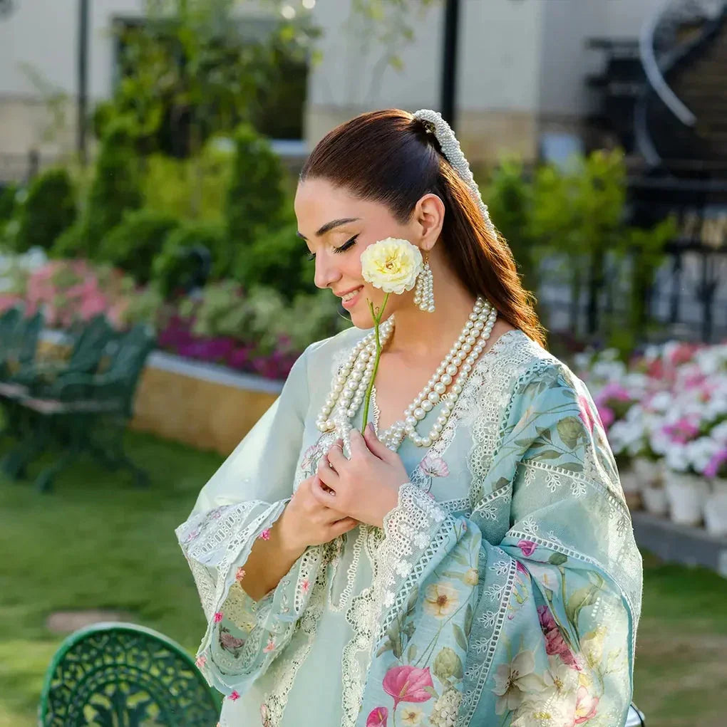 Zoya – Elaf Luxury Lawn 2025 Vol-2 (Unstitched 3 Piece)