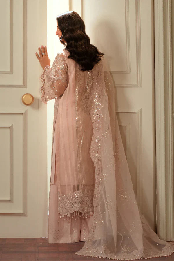 CH13-04 – Embroidered Organza Unstitched Suit