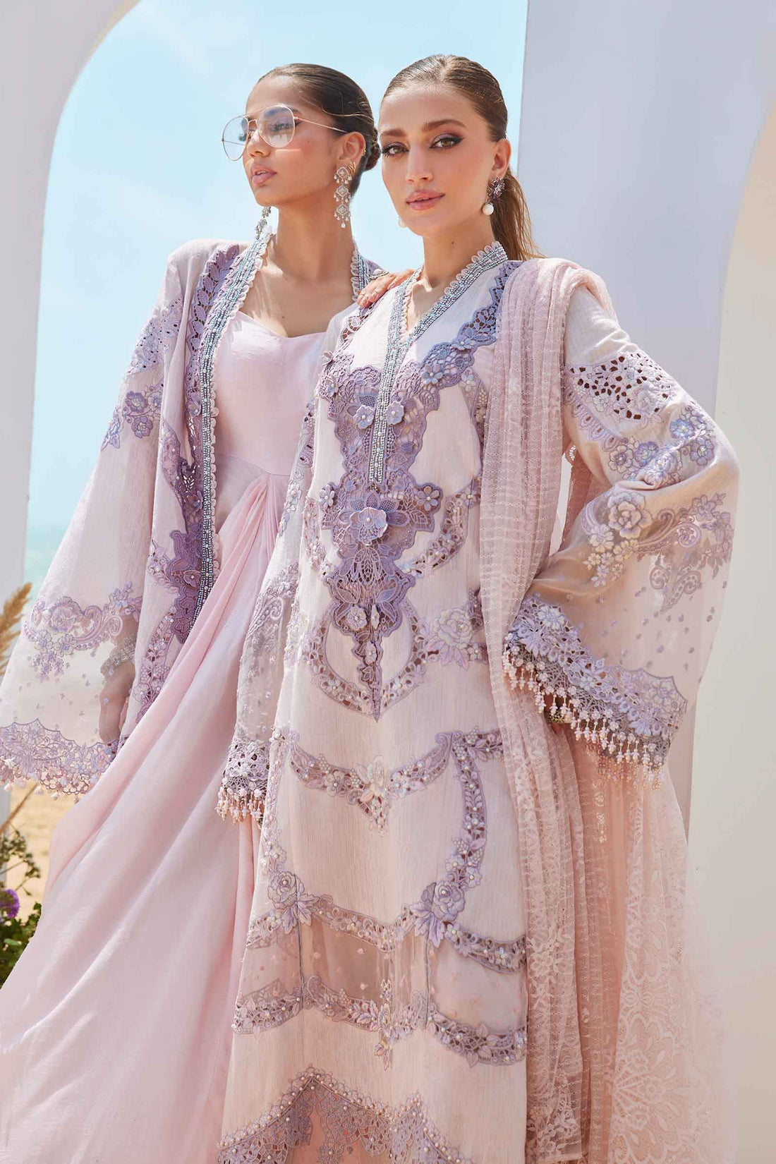 Unstitched Eid Lawn 2025 – Embroidered Jacquard 3PC | Code: 25-02