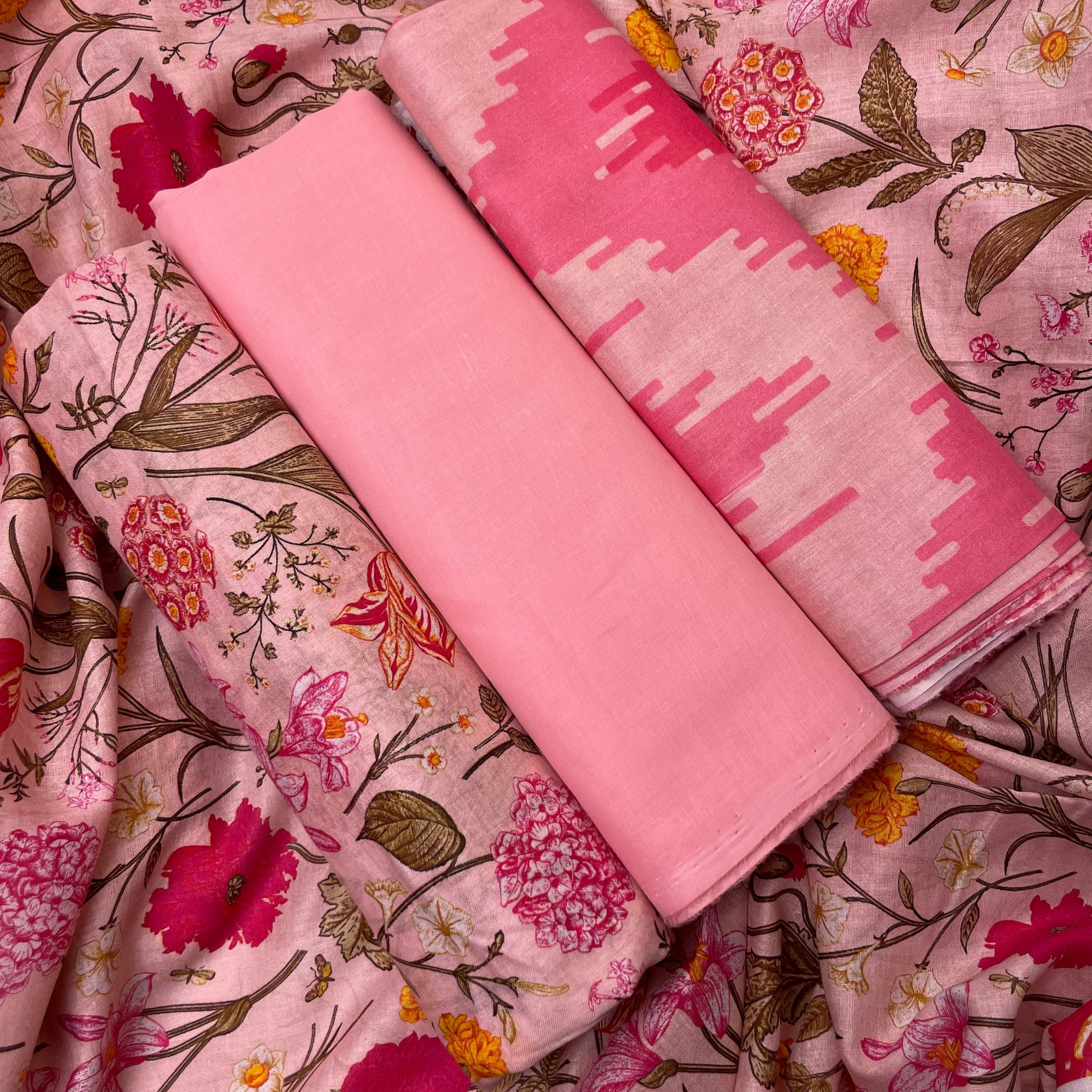3-Piece Printed Lawn Suit