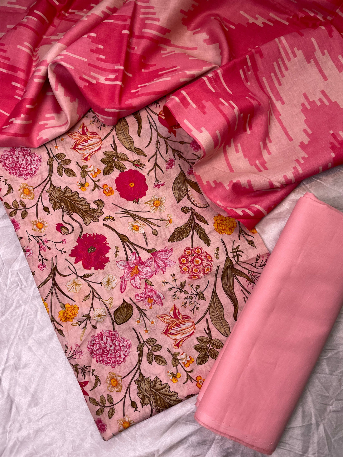 3-Piece Printed Lawn Suit
