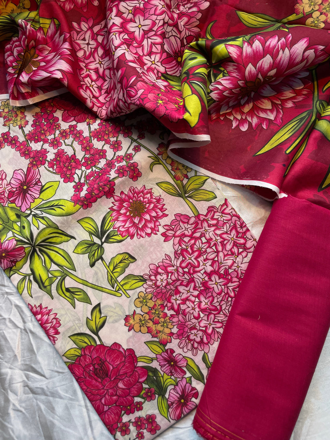 3-Piece Printed Lawn Suit