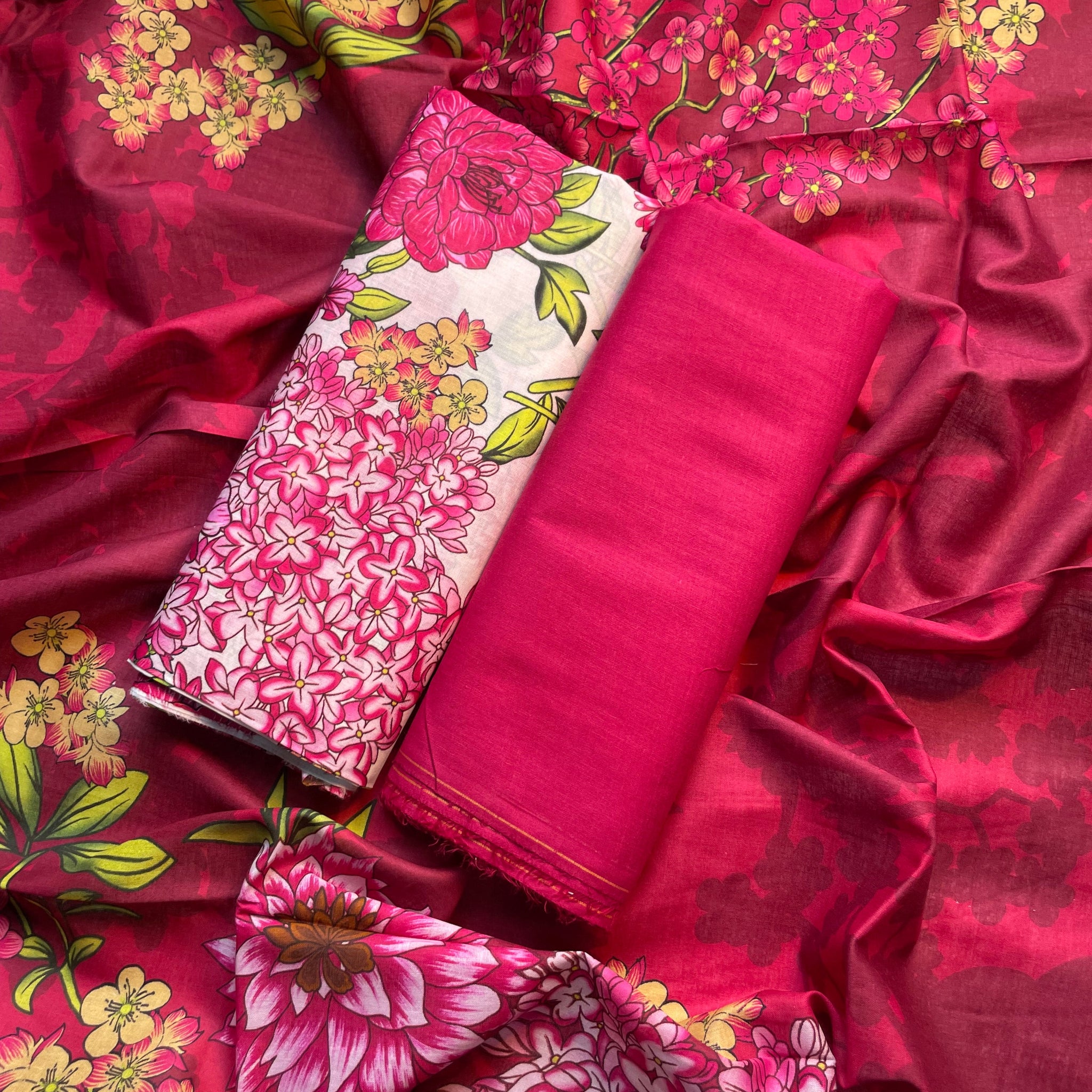 3-Piece Printed Lawn Suit
