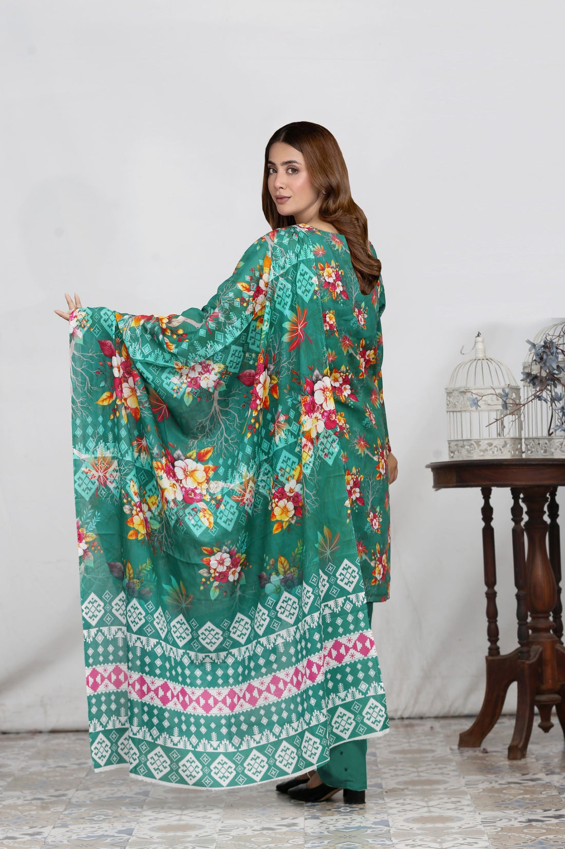 3 Piece Printed Lawn Suit
